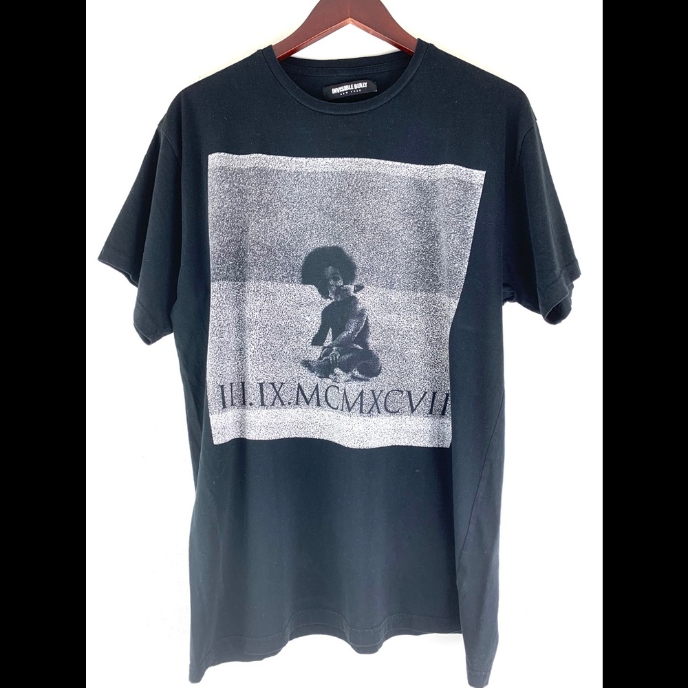 Invisible Bully Biggie Smalls Hip Hop Tee L